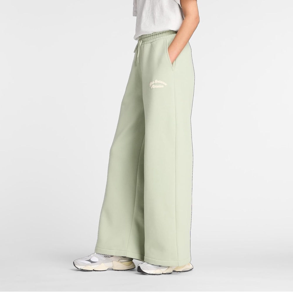New Balance Sage Green Athletic Joggers - Picture 2 of 6